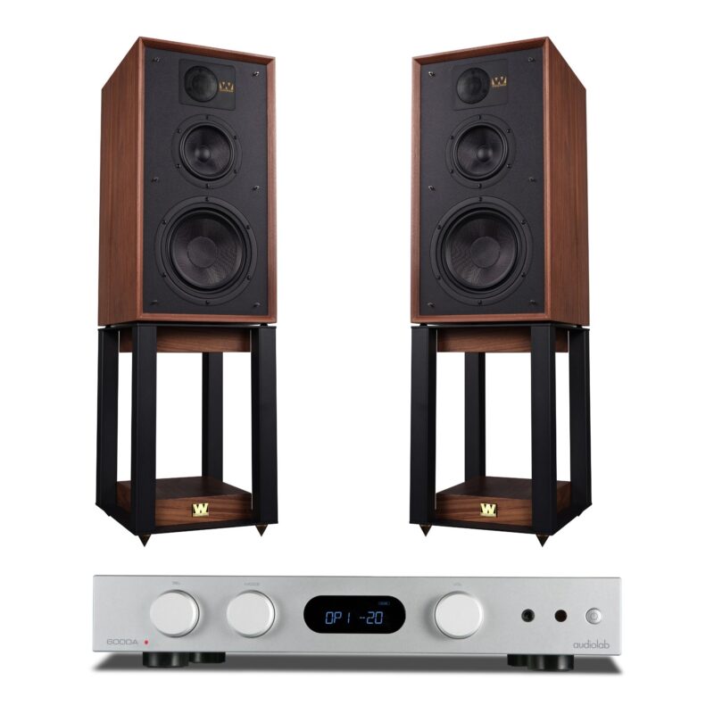 Wharfedale Linton Heritage plus Audiolab 6000A