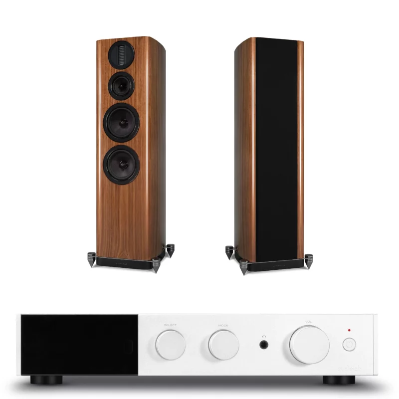 Audiolab 9000A Wharfedale Aura 4
