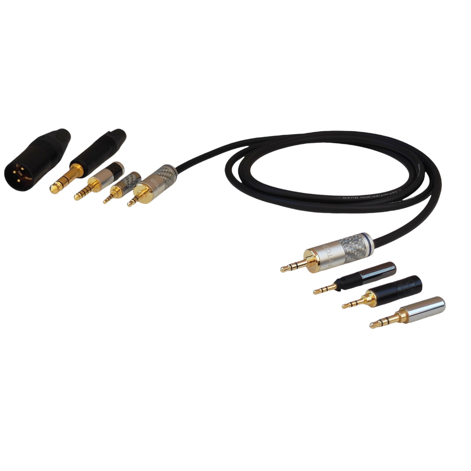 Mogami Neglex Single Series Quad Series Headphone Cable Single