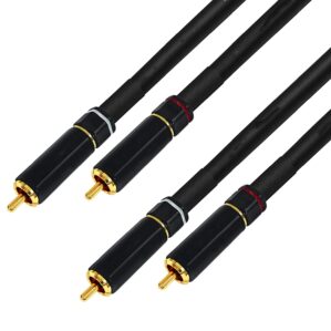 Mogami 2497 Neglex 3 - Reference RCA -50 Ohm - Interconnect (pair)