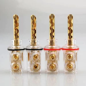 XL Crocodile series Banana Plugs (4 Pieces)