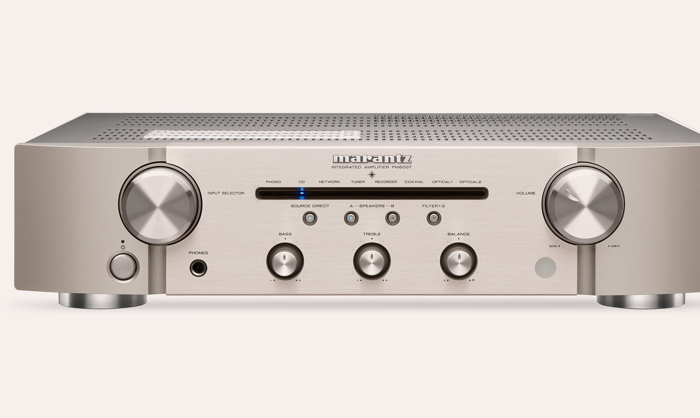 Marantz PM6005 インテグレーテッドアンプ Amazon.co.jp: Marantz プリメインアンプ シルバーゴールド PM-6005/FN