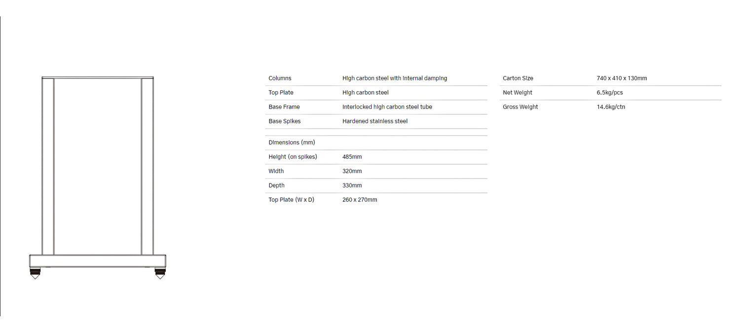 Mission 700 Bookshelf Speaker with Stands (Pair) 14 Mission 700 Bookshelf Speaker