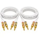 DAC SPK 14 OFC Terminated Speaker Cable (2.5 Metre Pair)