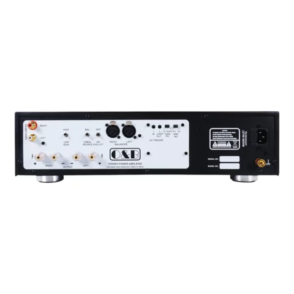 O & B HCA500 Power Amplifier